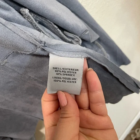 Bagatelle Women's Light Purple Blue Draped Lightweight Flowy - Picture 3 of 3